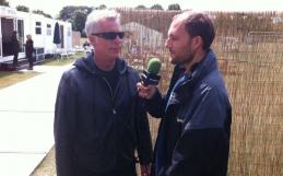 Isle of Wight - backstage